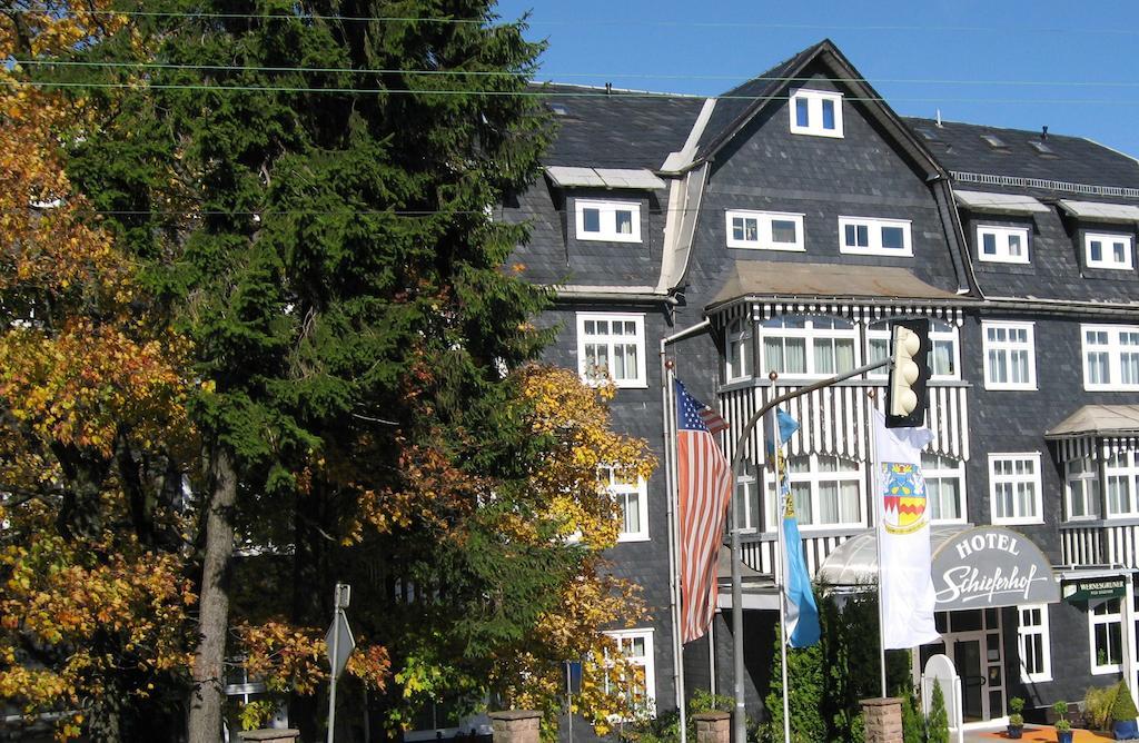 Hotel Schieferhof - Glaslust Neuhaus am Rennweg Exterior foto